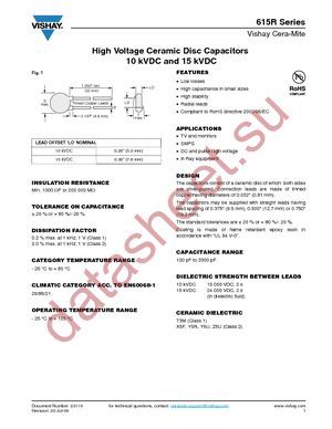 615R100GATT82 datasheet  